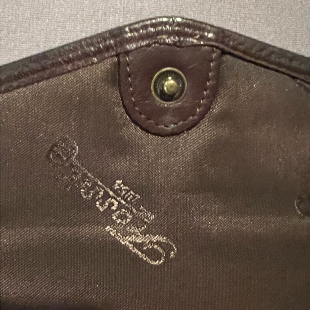 FOSSIL Wallet. Brown leather. Used but in good condition. - Picture 3 of 12